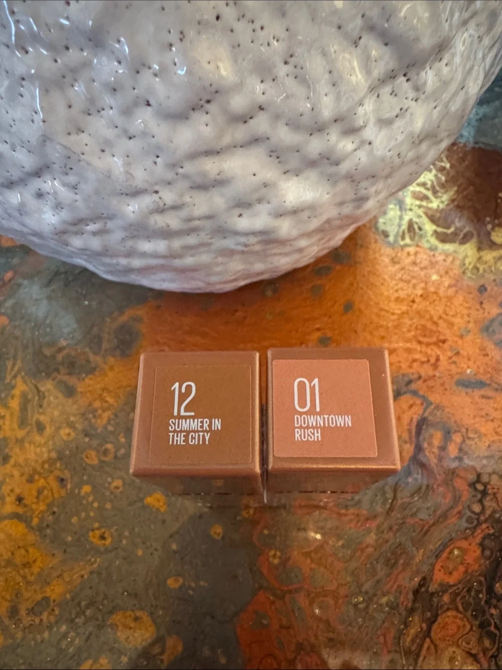Maybelline lipgloss warm